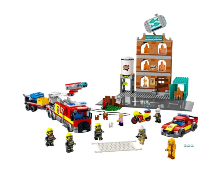 lego city fire brigade 60321