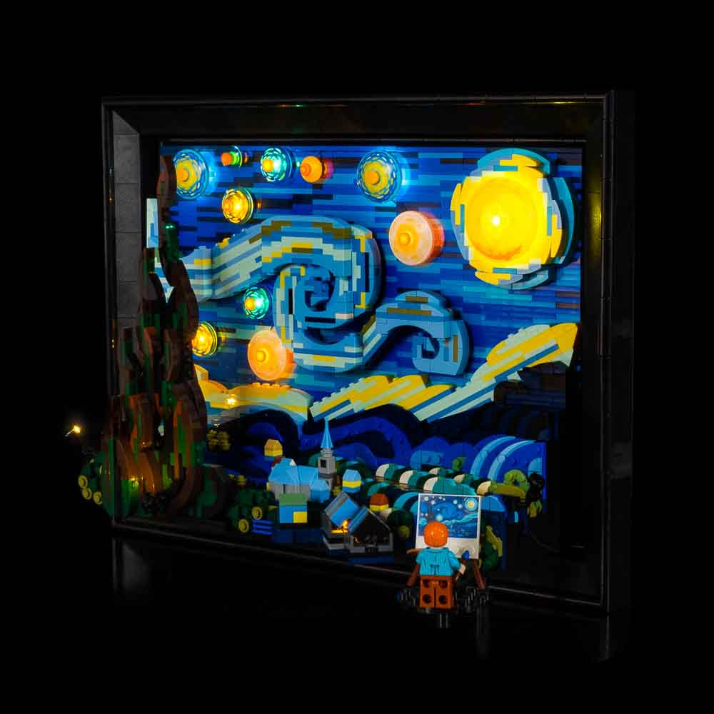 A 25-Year-Old PhD Student Just Convinced Lego to Mass-Produce Van Gogh's  'Starry Night' as an Official Toy Kit
