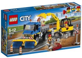 60152 LEGO® City Sweeper & Excavator