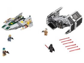 75150 LEGO® STAR WARS® Vader's TIE Advanced vs. A-Wing Starfighter